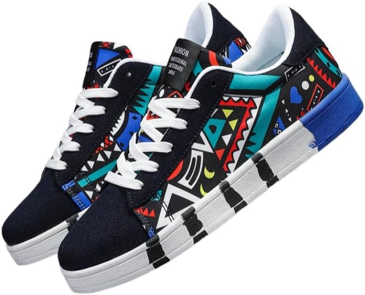 

Мужские кеды Clolinde большого размера на плоской подошве - дышащие легкие модные кроссовки для студентов для повседневной носки, синий