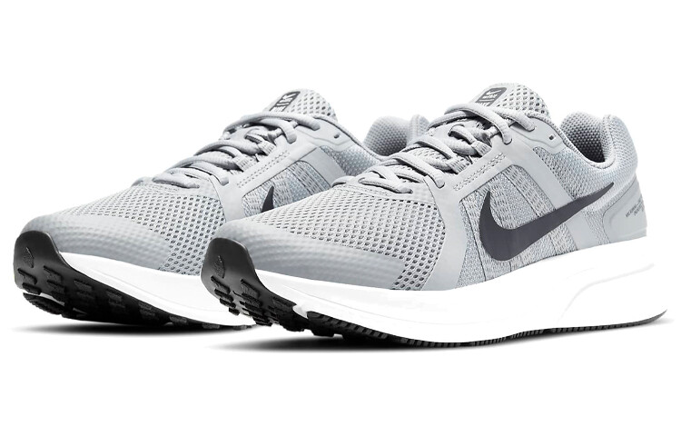 Кроссовки для бега Run Swift 2 мужские низкие серые/черные Nike — фото 3