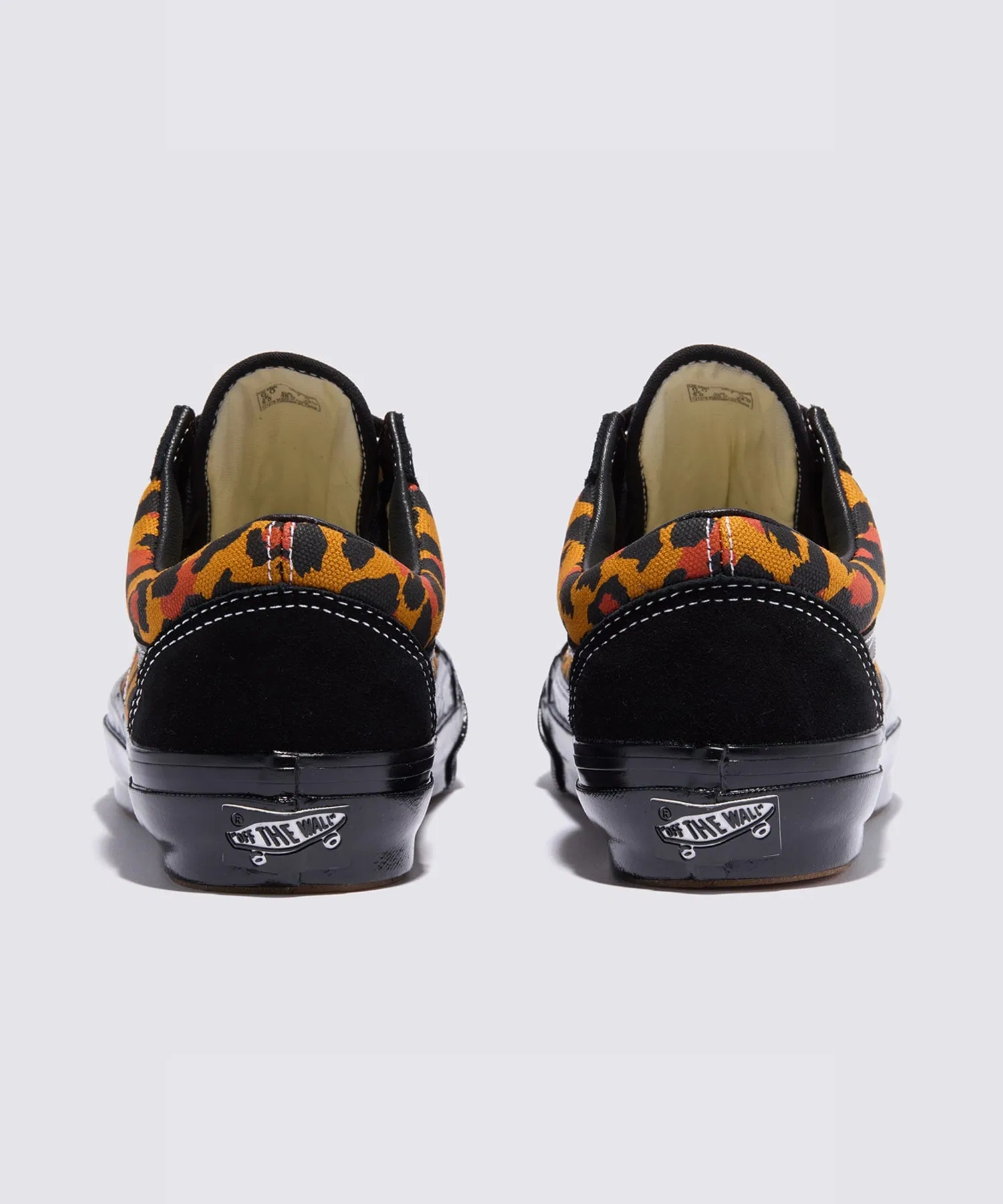 Унисекс кроссовки Vans Old Skool Леопардовые чёрные — фото 4