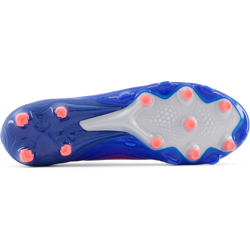Футбольные бутсы для игры на траве Tekela Pro Low Laced FG V5 New Balance, синий — фото 2