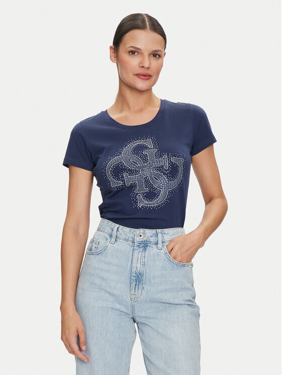 

Футболка стандартного кроя Guess, синий