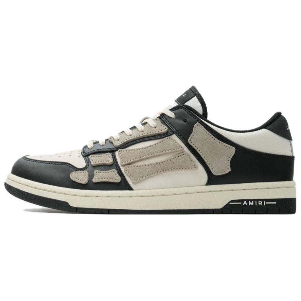 

AMIRI Кроссовки Skel Low Top Low Black Alabaster