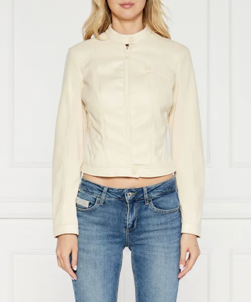 

Пламенная куртка Cropped fit Guess Jeans, бежевый