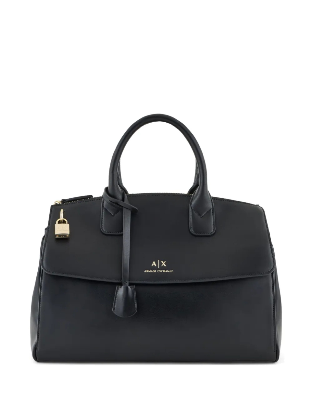 

Сумка-тоут с логотипом Armani Exchange, черный