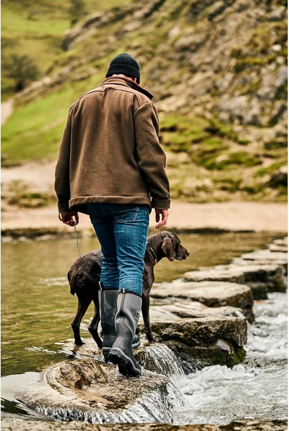 Мужские ботинки Muck Boots Calder Wellington, Black — фото 2