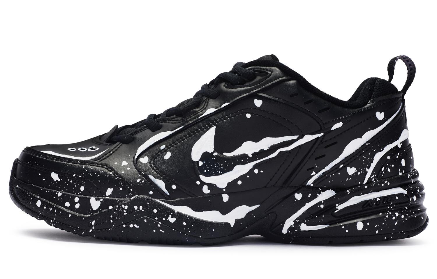 

Массивные кроссовки Nike Air Monarch 4 унисекс, Black/White