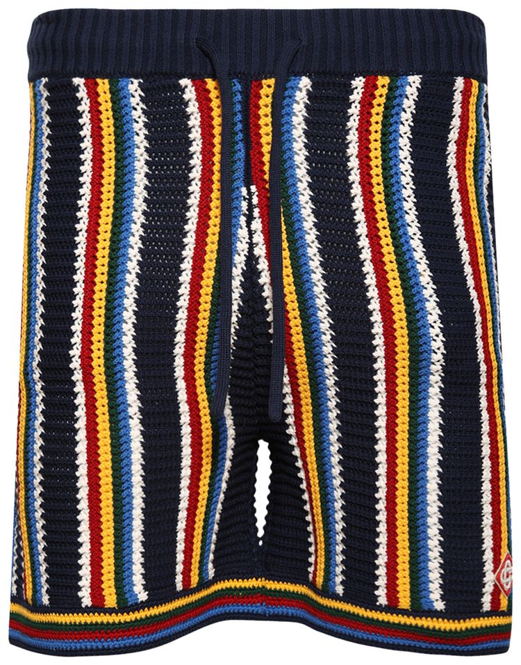 

Шорты Casablanca Crochet Shorts 'Navy', синий