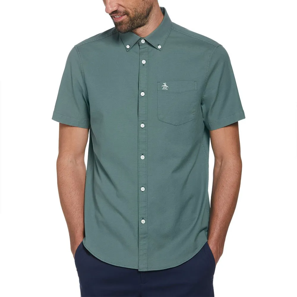 

Рубашка Original Penguin Eco Oxford, зеленый