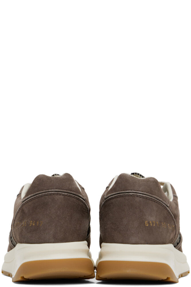 Коричневые кроссовки Track Premium Common Projects — фото 2