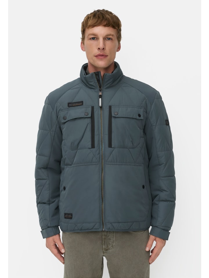 

Camel Active Куртка-блузон с водоотталкивающими свойствами, чернильно-синего цвета