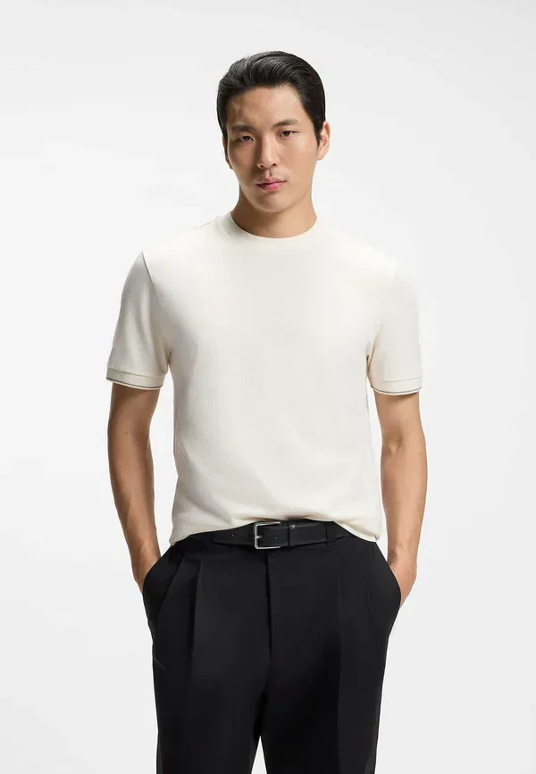 Футболка Boss C taut 90 basic t-shirt, натуральный