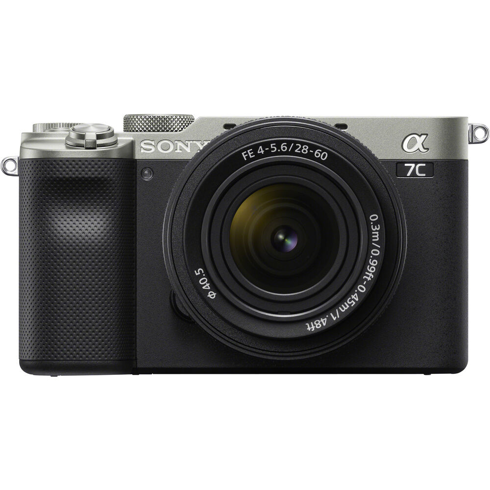

Беззеркальная камера Sony a7C Mirrorless Camera with 28-60mm Lens (Silver) ILCE7CL/S