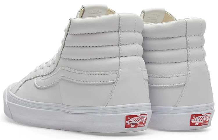 Кроссовки Vans SK8 Hi LX VLT White — фото 3