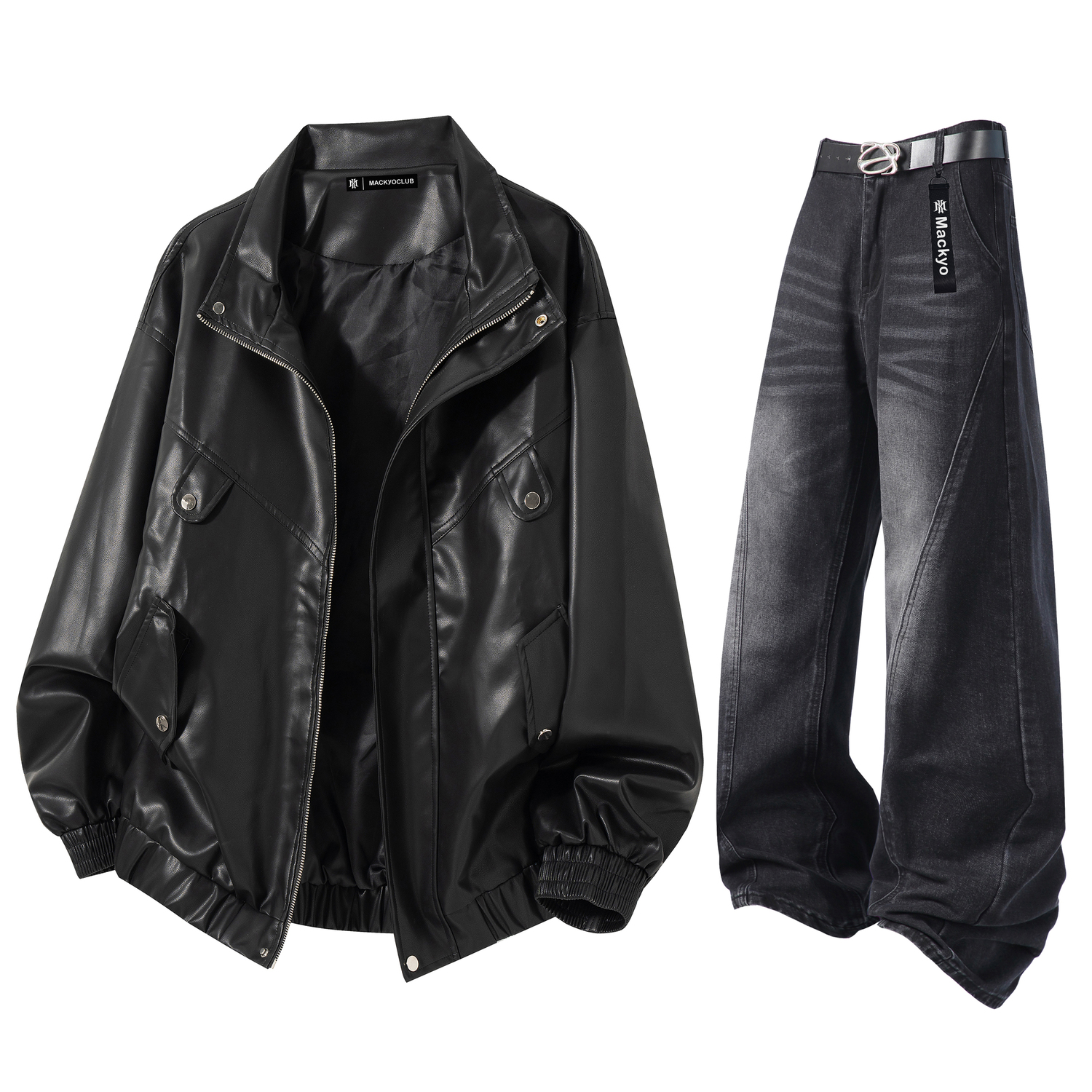 

X SOORCHCE Casual Sportswear Unisex Mackyo, черный+черный k