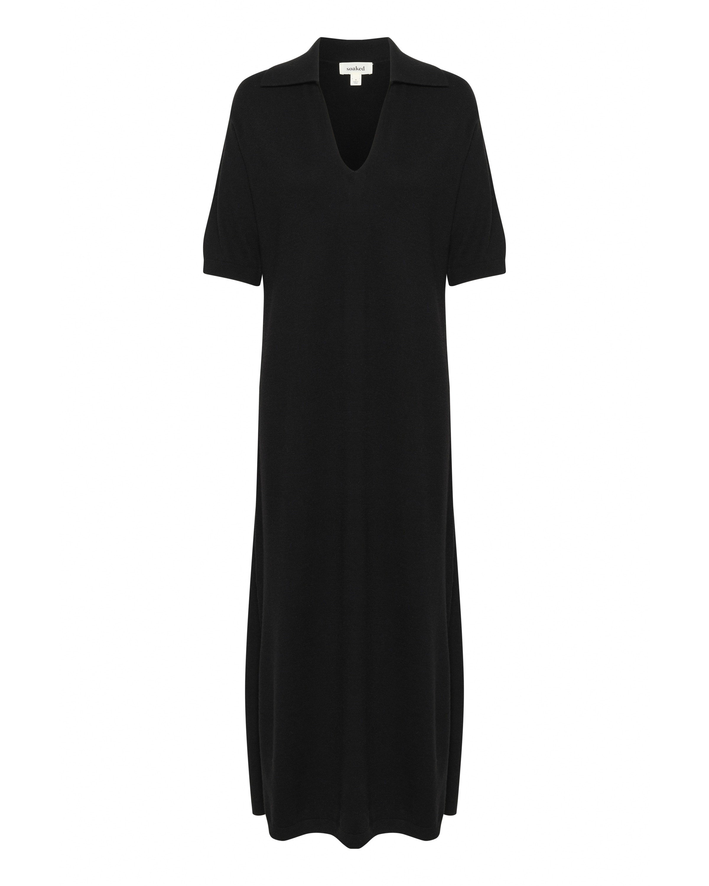 

SOAKED IN LUXURY Платье 'Spina' в черном цвете