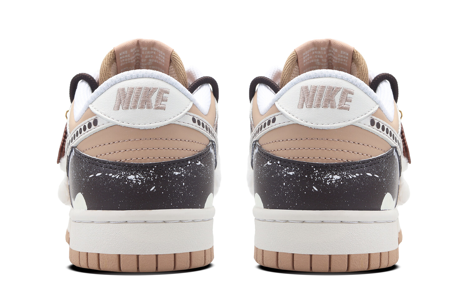 

Кроссовки для скейтбординга Dunk женские с низким верхом цвета мокко Nike