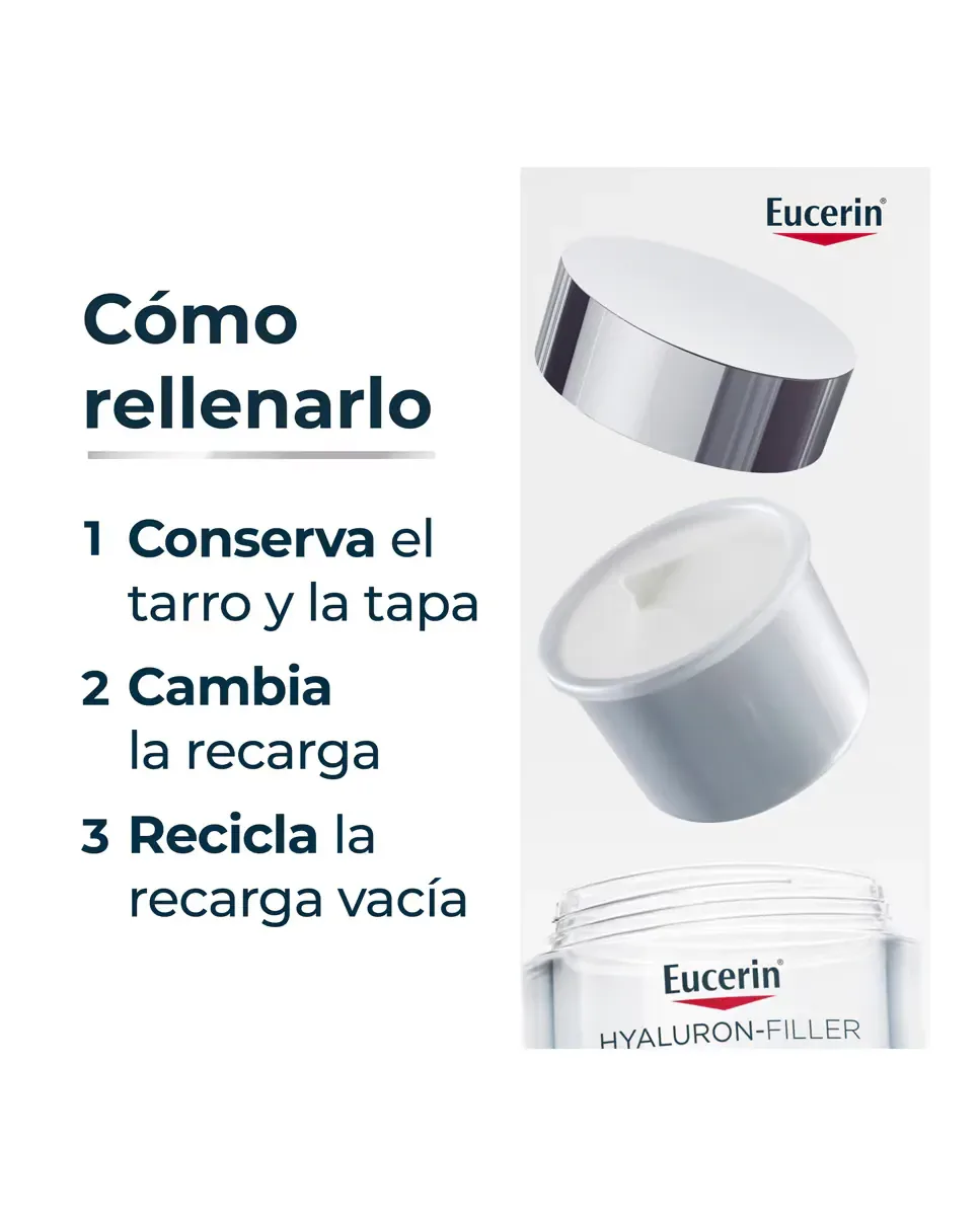 Крем для лица SPF15 EUCERIN Дневной с гиалуроновой кислотой для сухой кожи — фото 4