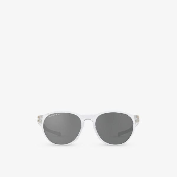 

OO9126 Солнцезащитные очки Reedmace в круглой оправе из ацетата ацетата Oakley, цвет clear