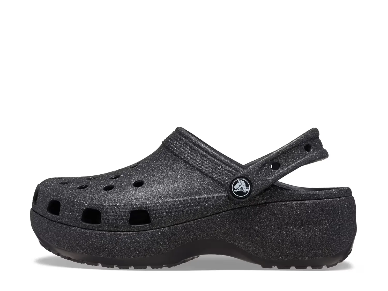 Сабо Classic Platform Clog Crocs, черный — фото 3
