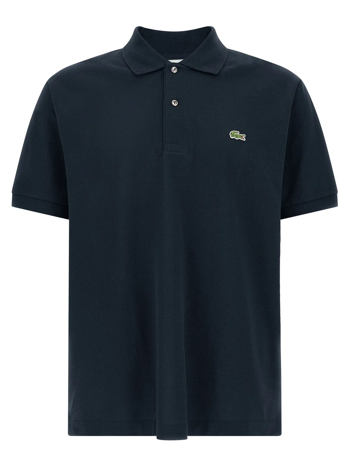 Поло с нашивкой-логотипом Lacoste, синий