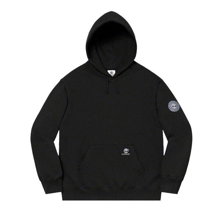 

Толстовка Supreme x Timberland Hooded Sweatshirt, Black