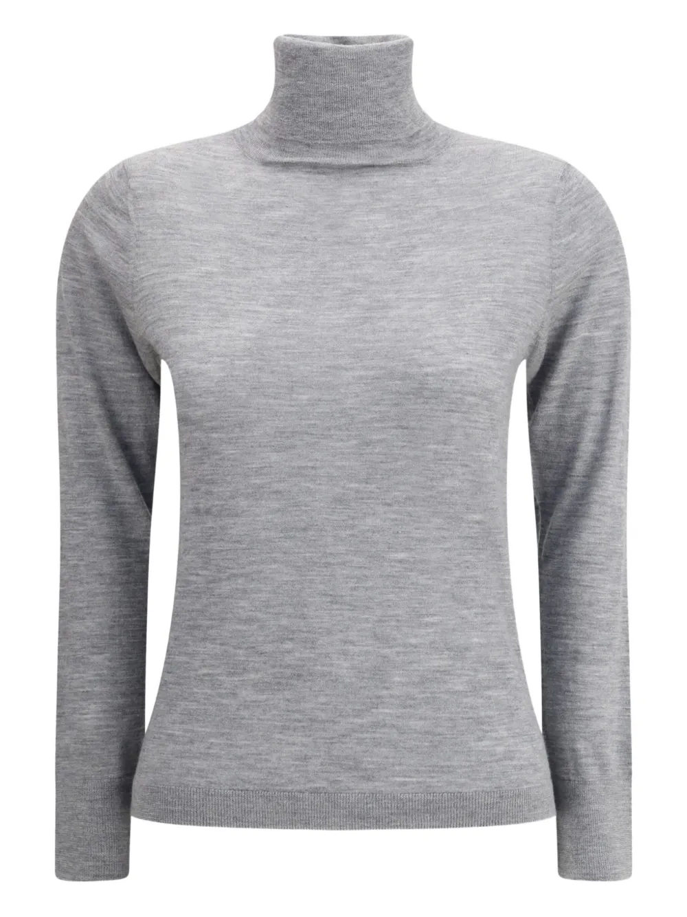 

Кашемировый свитер с высоким воротником Allude, серый