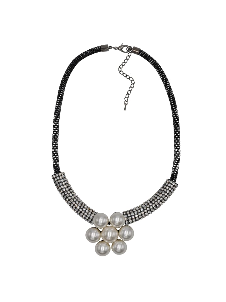 

Steuer Modeschmuck Колье Metall in Schwarz