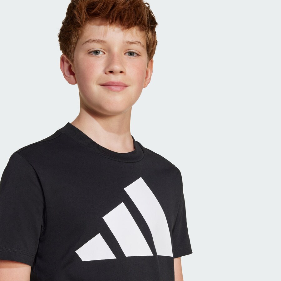 Спортивный топ ADIDAS SPORTSWEAR Performance Shirt Essentials, черный — фото 3