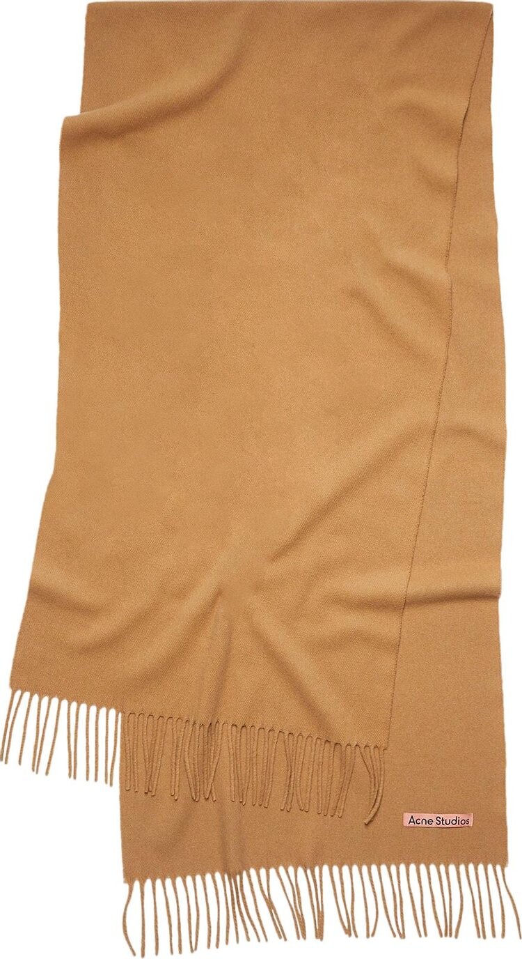 

Шарф Acne Studios Cashmere Fringe 'Dark Camel', загар