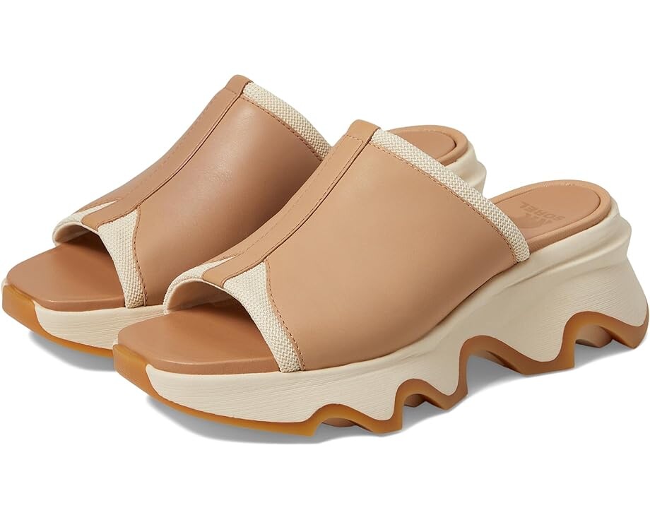 

Туфли SOREL Kinetic Impact Slide High Sandal, цвет Honest Beige/Honey White