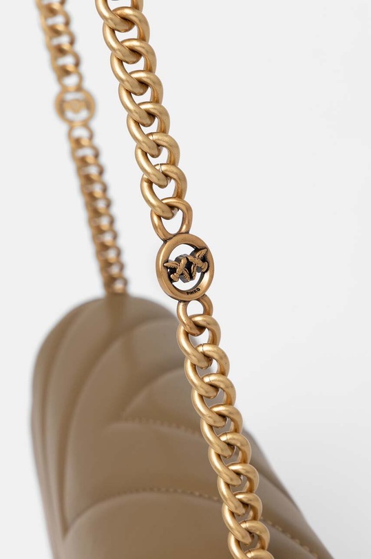 

Кожаная сумка Pinko, коричневый