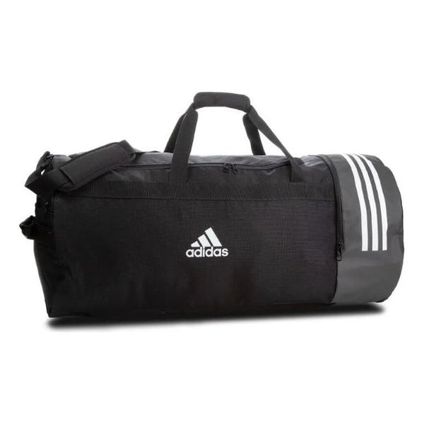 

Сумка 3-stripes wheeled duffel bag extra large 'black' Adidas, черный