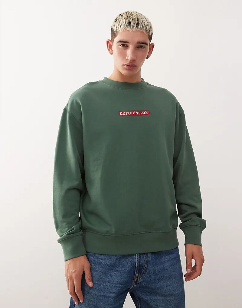 

Толстовка Quiksilver Dna в треккинговом зеленом цвете