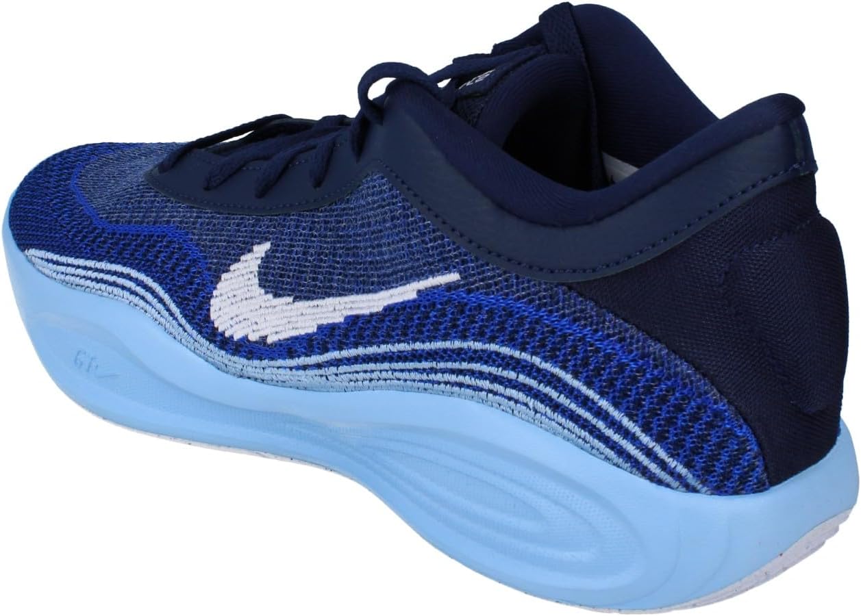 Мужские кроссовки Nike G.T. Hustle Academy с шнуровкой, белый — фото 2