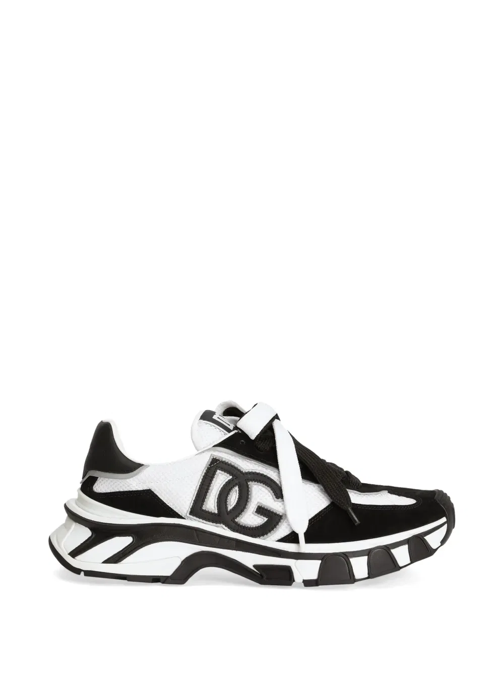 Нейлоновые и кожаные кроссовки Dg Country Road Dolce & Gabbana, белый