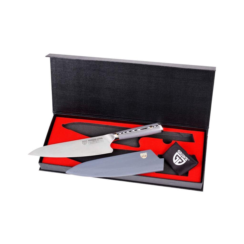 

Нож поварской GRÄWE специальная сталь 8"