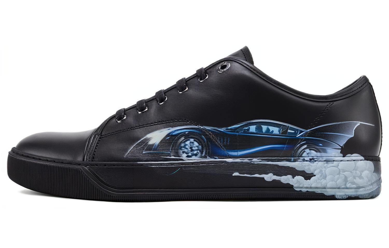 

Lanvin Низкие кроссовки для скейтбординга DBB1, мужские, черные