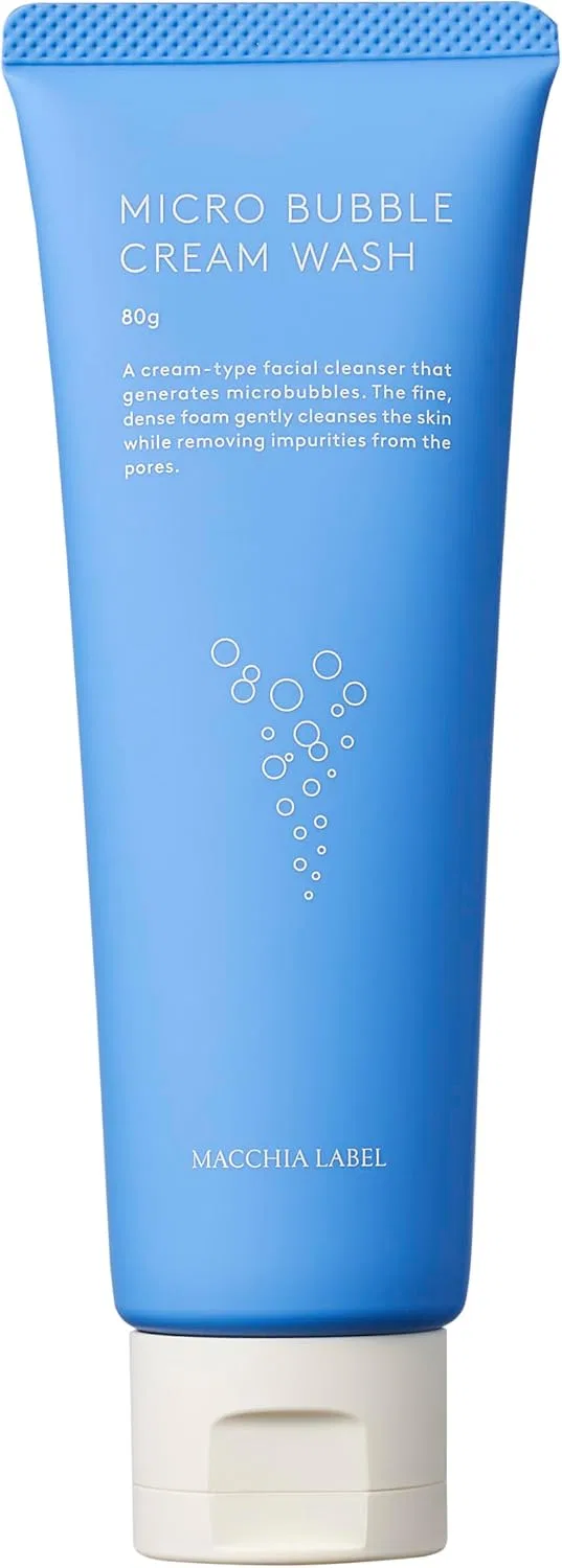 Крем для лица MachiaLabel — Дневной -умывание Micro Bubble Cream Wash, 80 г