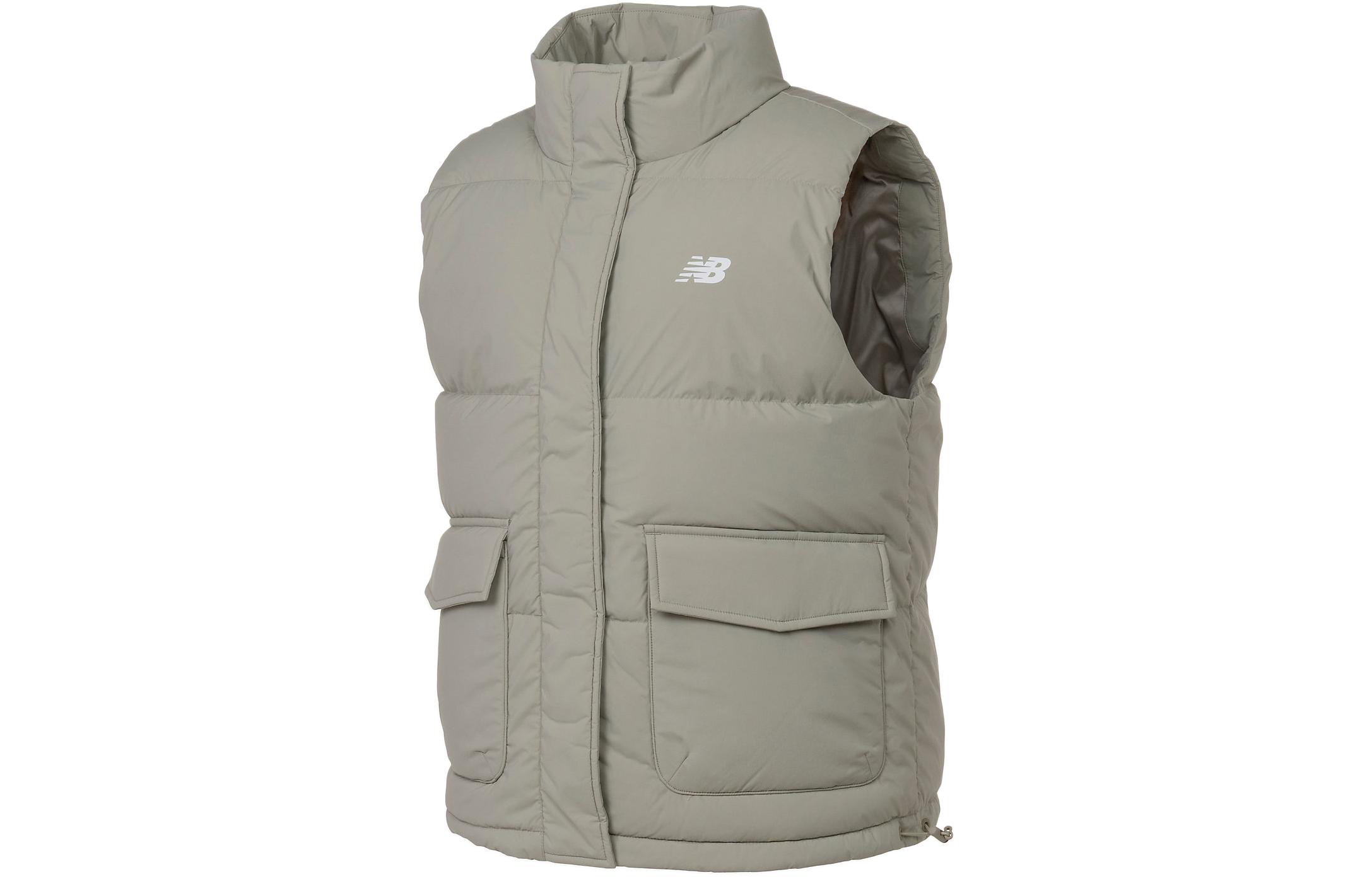 

New Balance Женская пуховая жилетка, Army Green