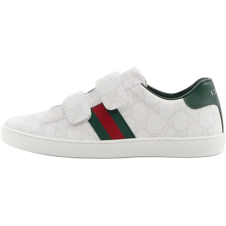 

GUCCI Детские низкие скейтерские кроссовки ACE белые