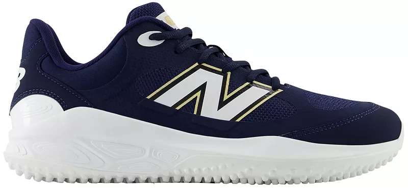 Бейсбольные кроссовки New Balance Fresh Foam 3000 V7 для газона, темно-синий/белый