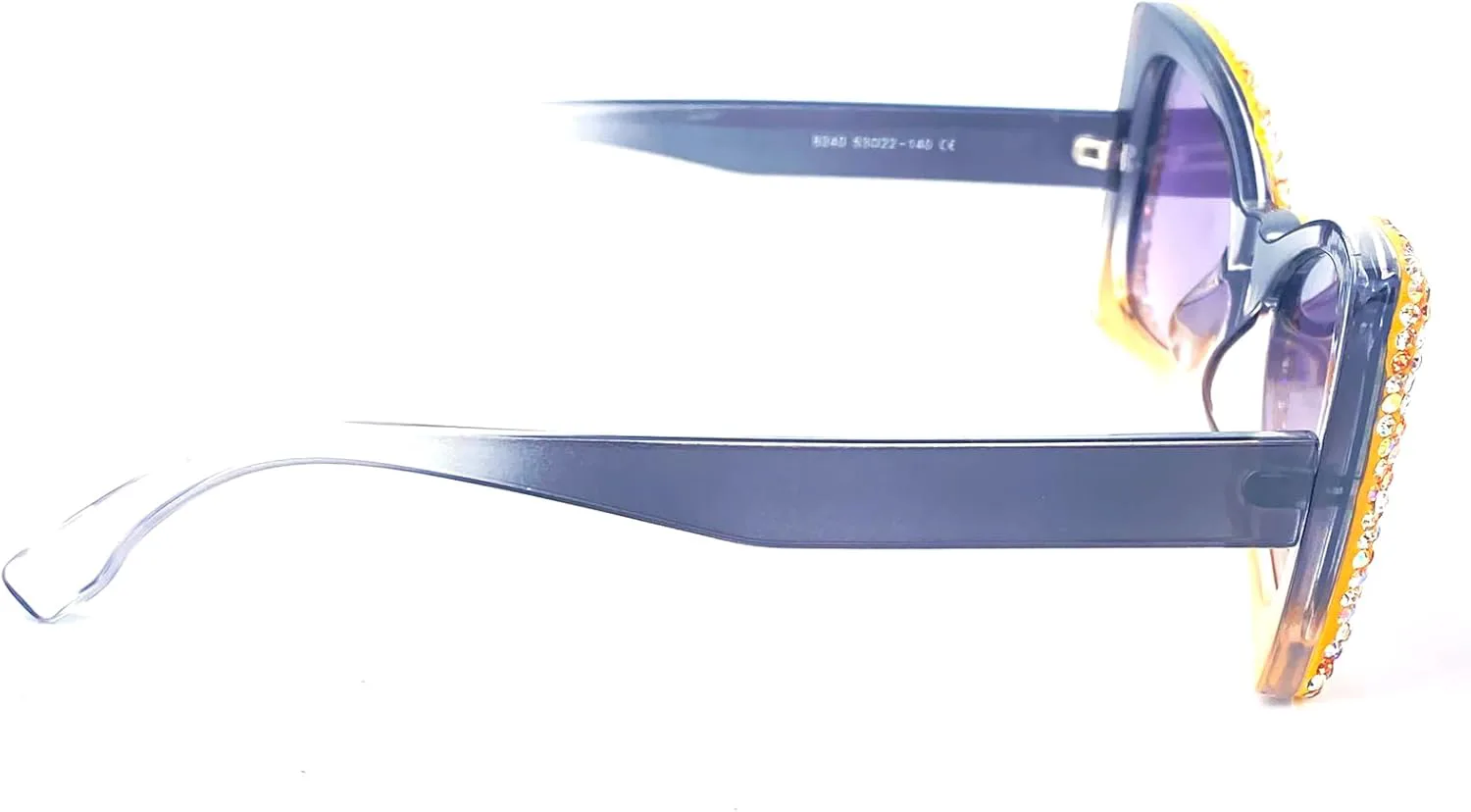 

Солнцезащитные очки Y2k с бриллиантами для женщин, модные очки-бабочки Y2k, стильные солнцезащитные очки 2000-х с стразами для женщин mincl, 2pcs-black&champagne