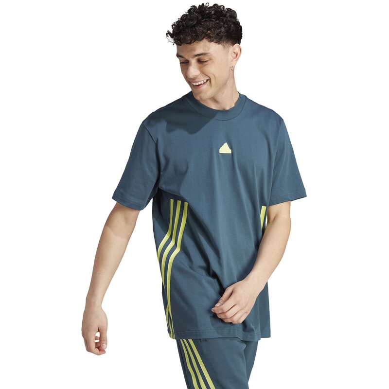 Футболка Future Icons с тремя полосками Adidas, мультиколор — фото 2