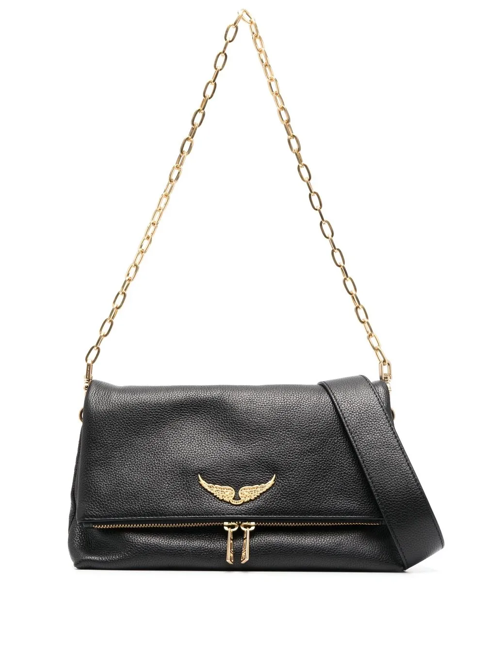 

Сумка на плечо с логотипом Zadig&Voltaire, черный