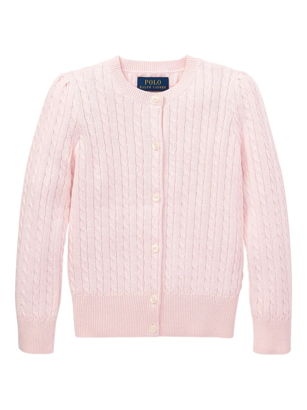 

Кардиган фактурной вязки POLO RALPH LAUREN KIDS, розовый