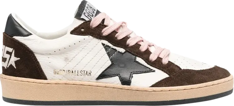 

Кроссовки Golden Goose Wmns Ball Star 'Brown White', коричневый