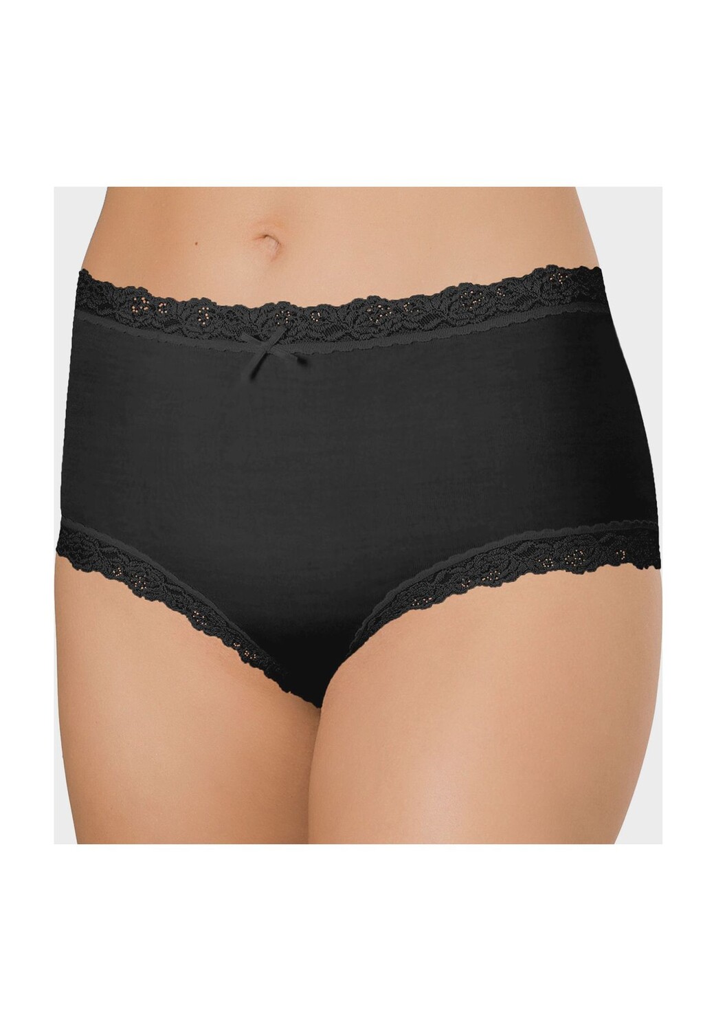 

Женские трусы с декоративным бантом на талии Nina von C., черный