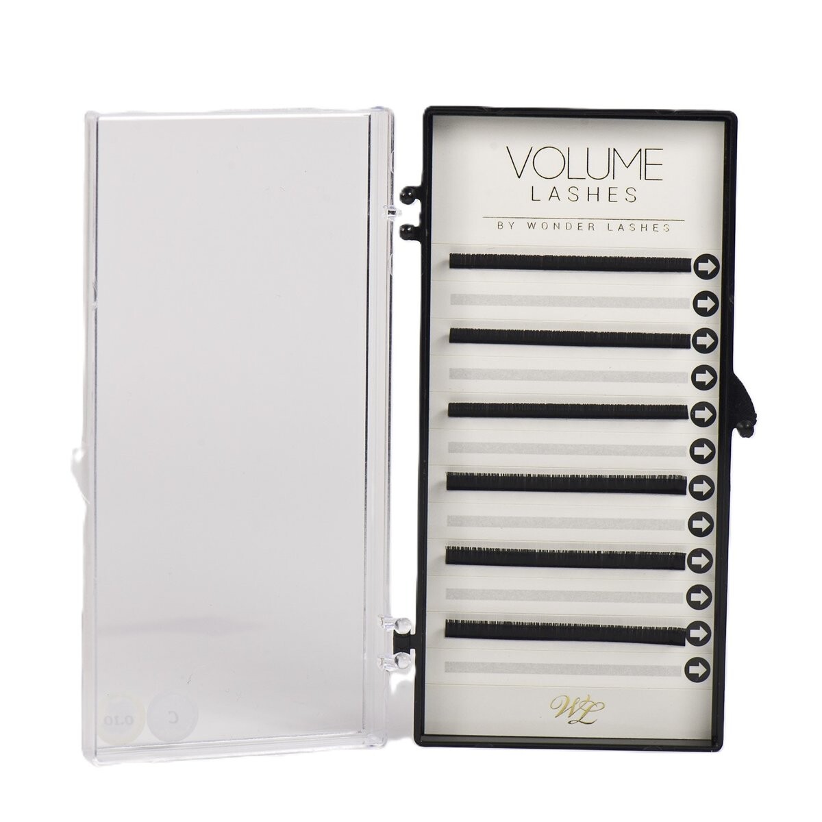 

Ресницы Wonder Lashes короткие Mix C 0,07, 6-7 мм