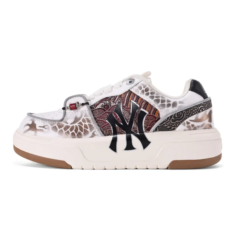 MLB Chunky Liner Skateboard Shoes мужские Low top Brown Blue