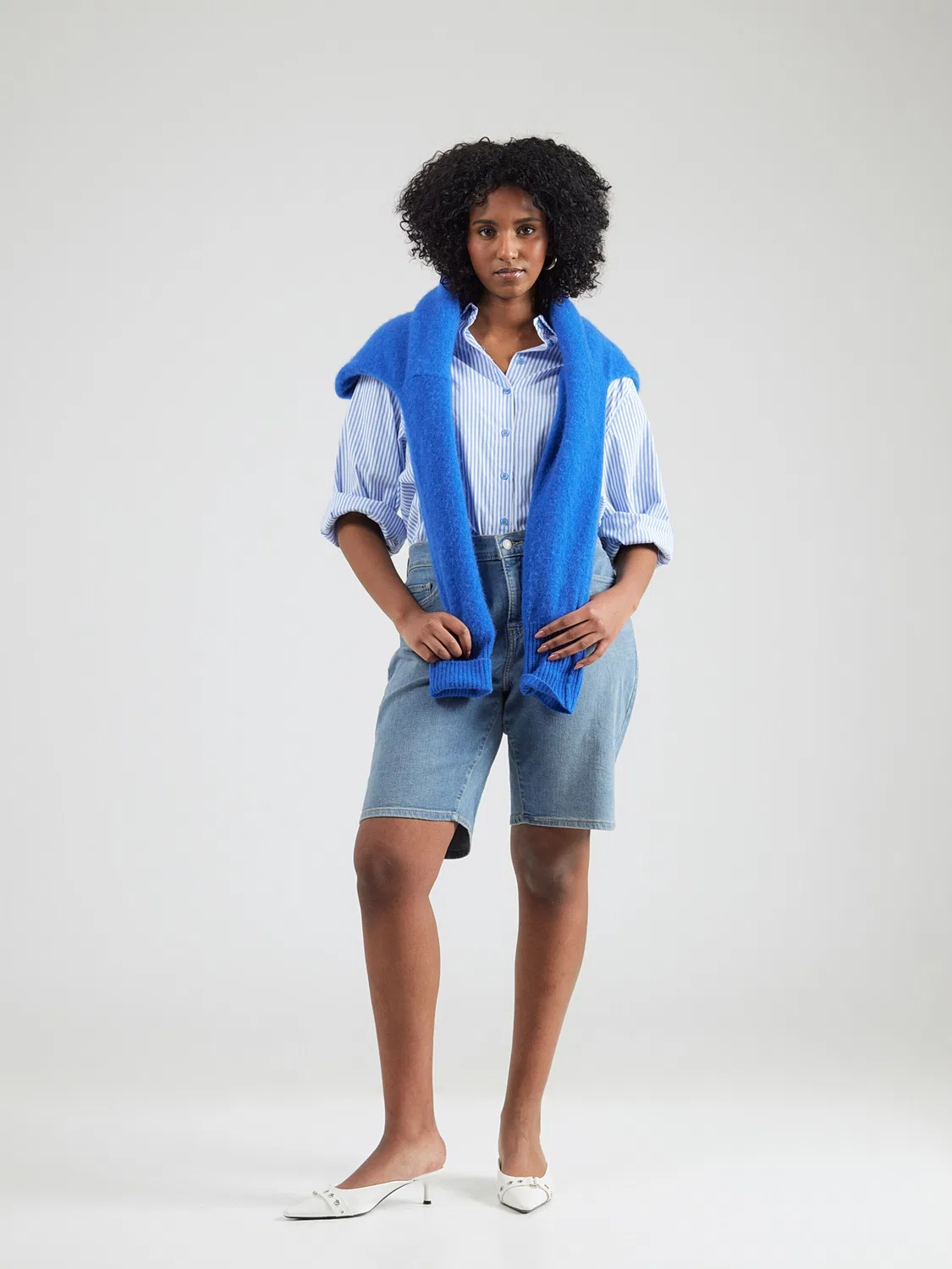 Обычные джинсы Levi'S Plus, Blue Denim — фото 4